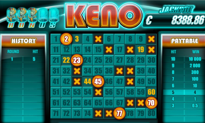 game keno VF555